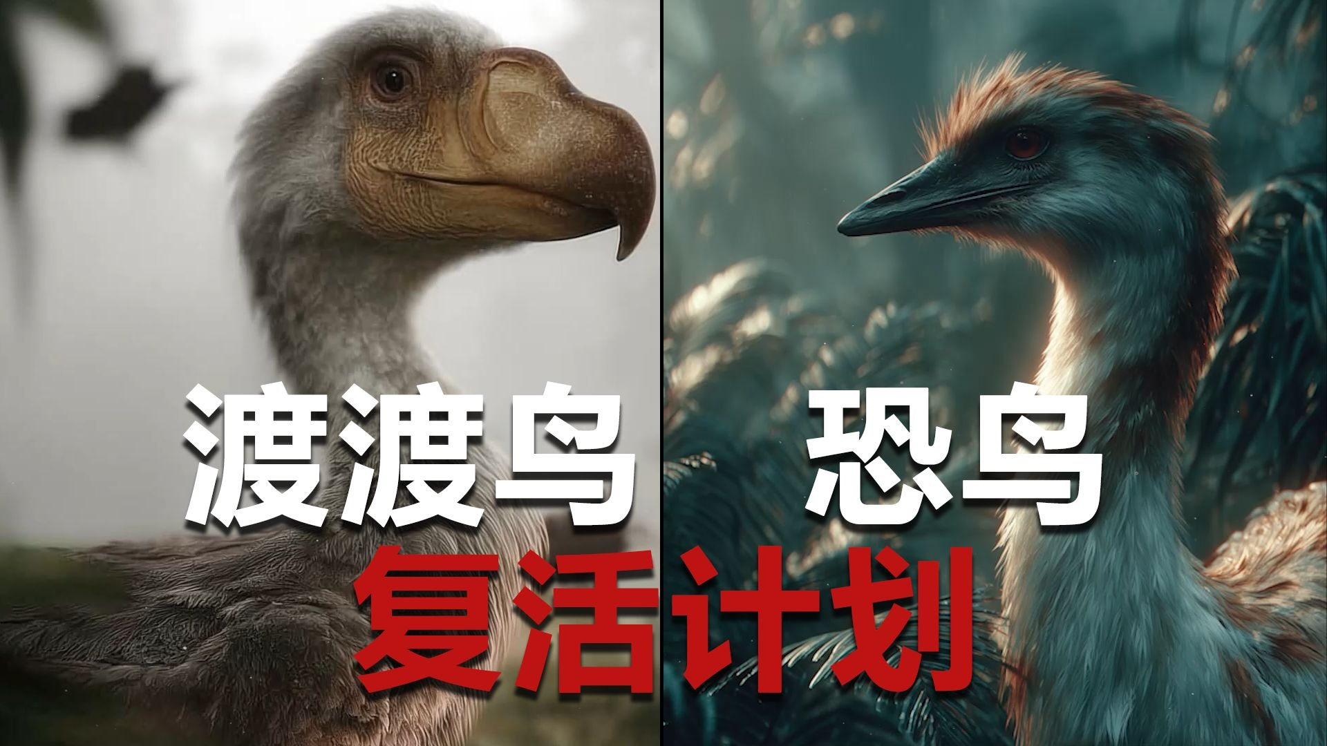 灭绝物种复活计划:渡渡鸟/恐鸟,让灭绝成为过去式!是克鲁索生物科学公司的口号,相比恐狼鸟类的复活要更加复杂-灵犀档案-灵犀档案-哔哩哔哩视频