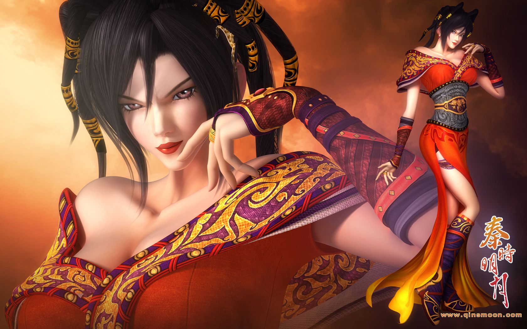 【秦时明月】精彩打戏第五弹-胜七vs赤练