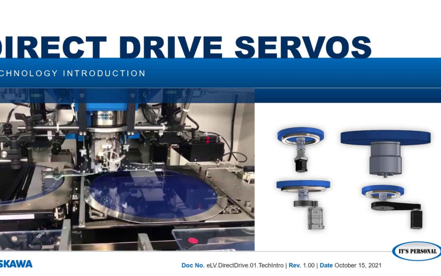 (YASKAWA直接驱动伺服系统)Direct Drive Servos哔哩哔哩bilibili