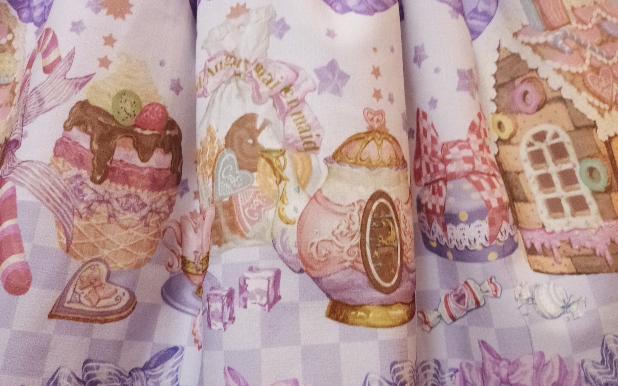 【lolita开箱】人生第一件背带小裙子!姜饼屋背带!甜腻腻的小裙子