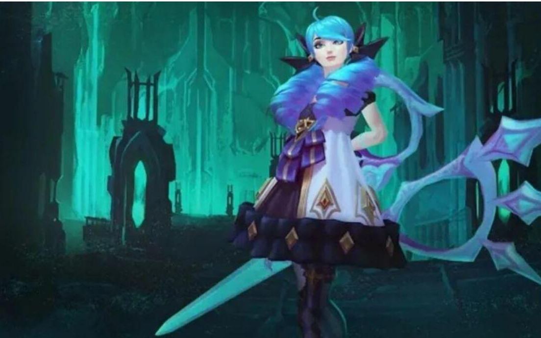 lol新英雄温格模型,一个拿着剪刀的美少女_哔哩哔哩 (゜-゜)つロ 干杯