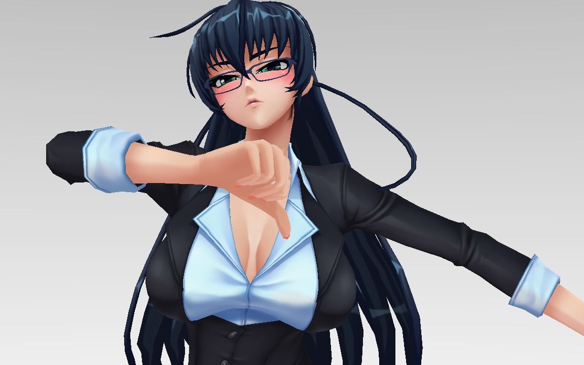 【模型配布】对魔忍-阿萨姬(ol装)