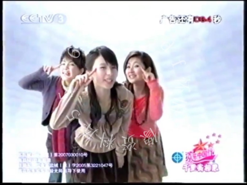 2008年2月cctv3电视广告(节目插播)
