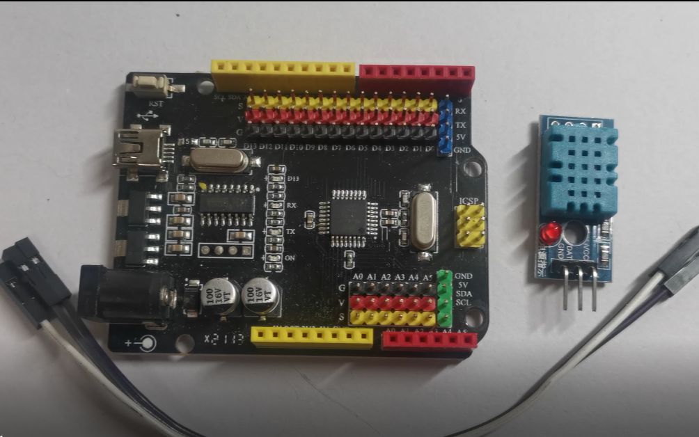 [图]Arduino入门学习—项目制作式学习（1. 《智能自动浇花系统》：介绍及温湿度传感器学习）