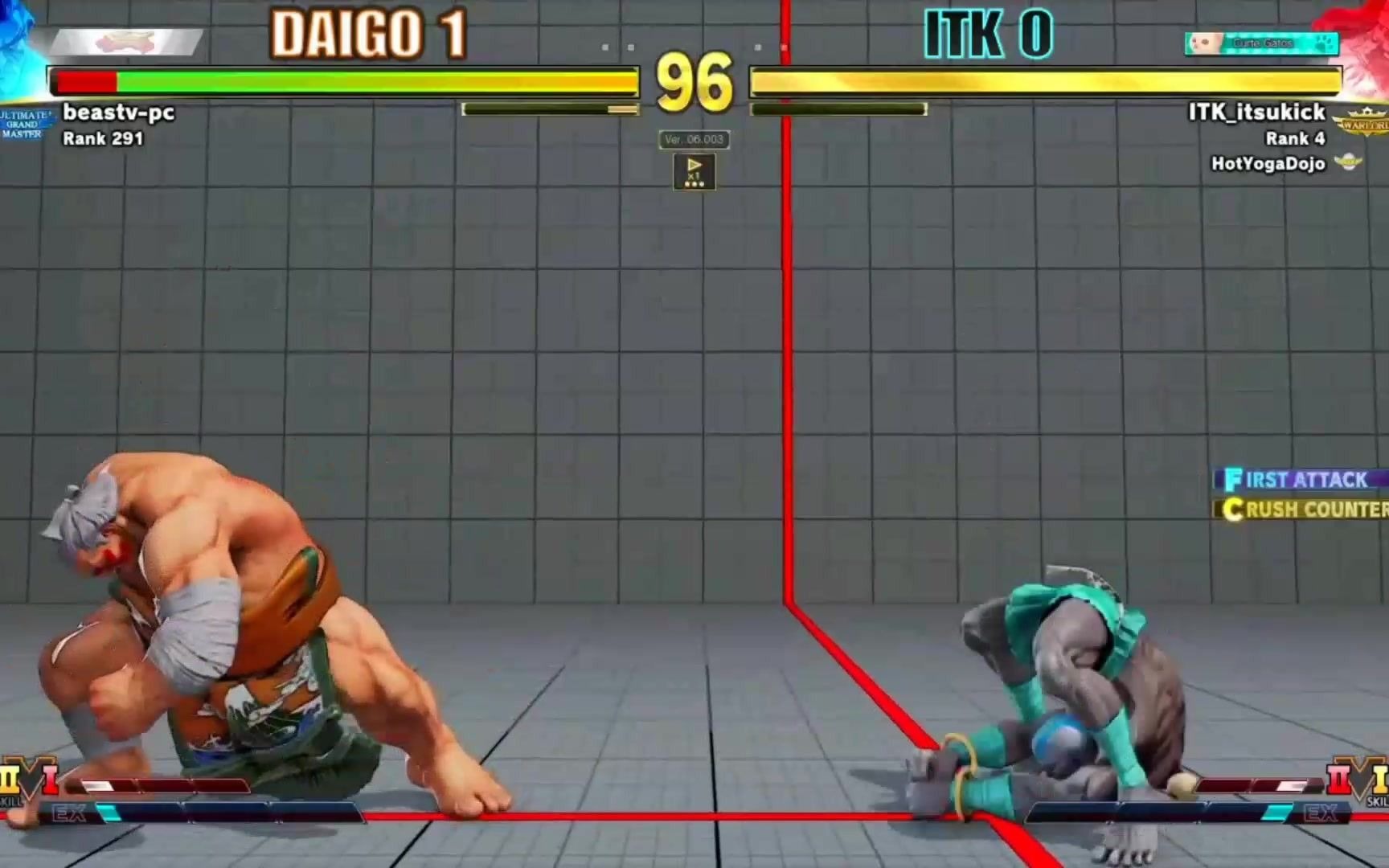 [街霸5] 天梯顶级长手又进化了,竟能戏耍梅原本田