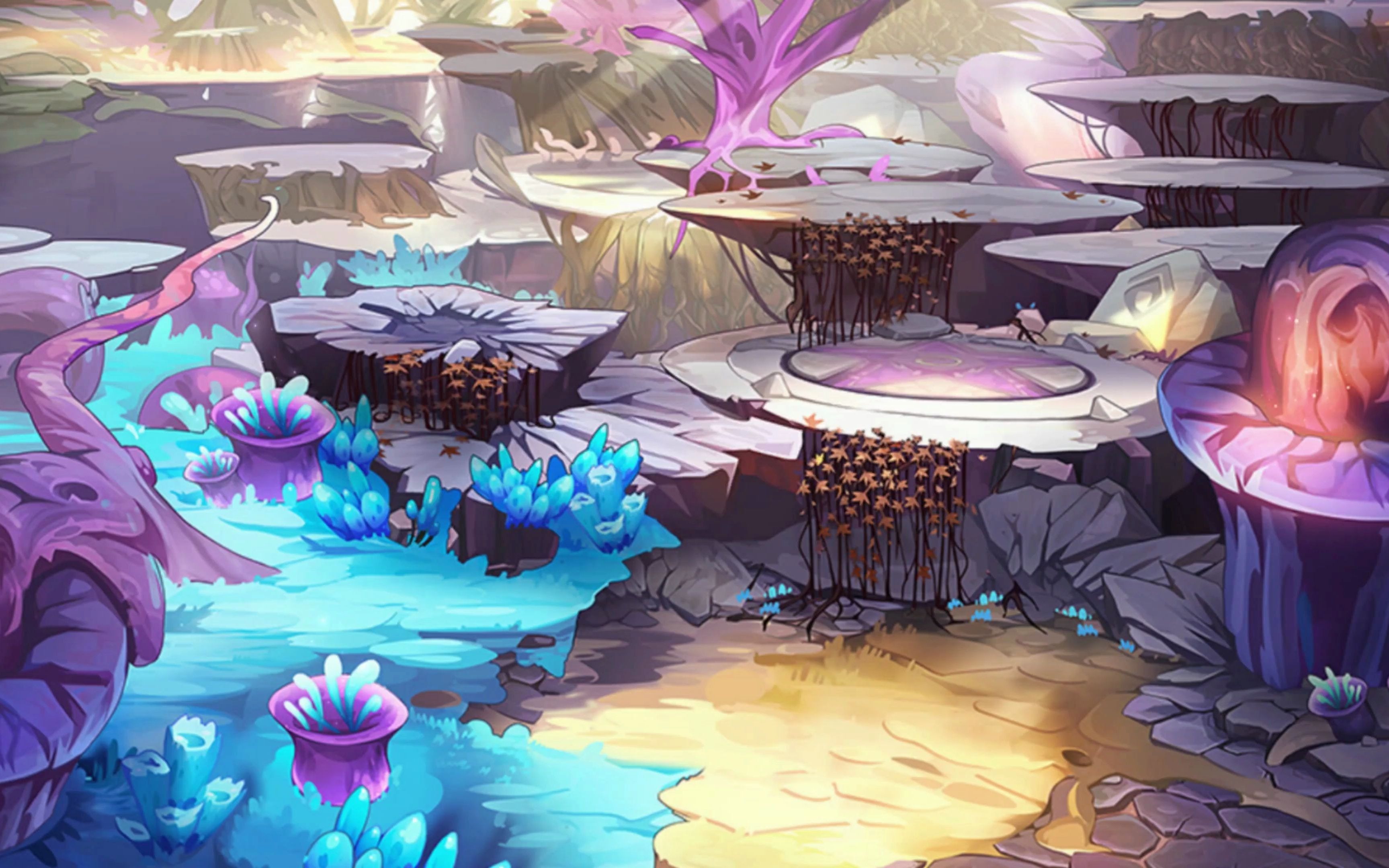 【赛尔号场景欣赏03】幻彩台地