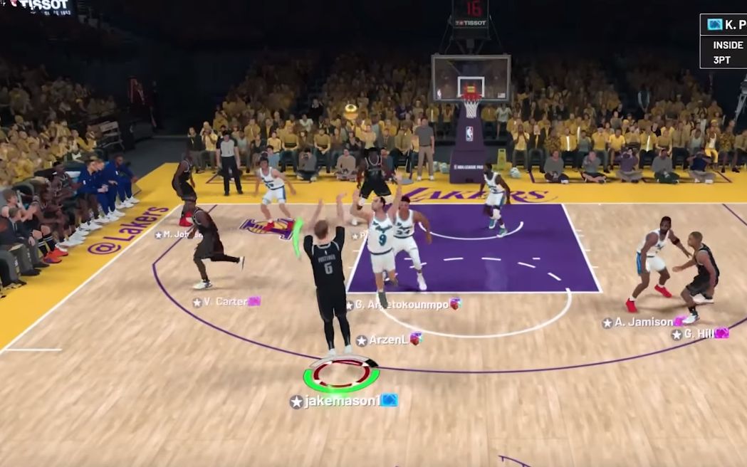 NBA2K19 MyTeam钻卡波尔津吉斯实测哔哩哔哩bilibili