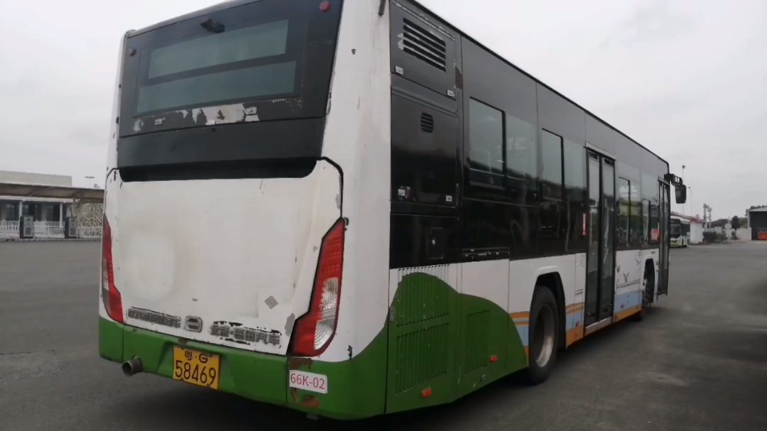 【湛江公交】让我们一起听下北京福田bj6105phevca-7的怒吼(外部和