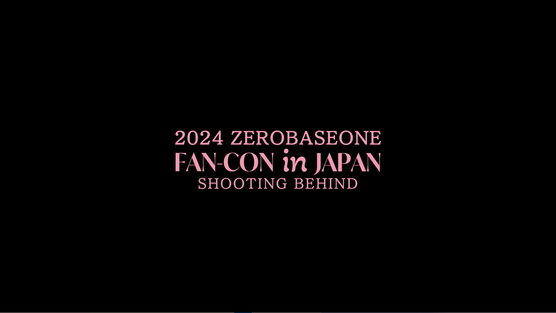 【海豚湾资源】240614 日本FANCON SHOOTING BEHIND ZEROBASEONE 成韩彬&章昊哔哩哔哩bilibili