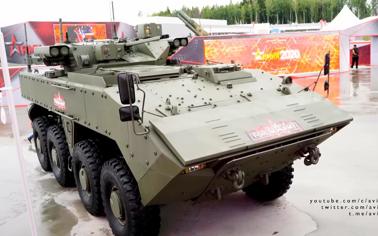 【"军队-2020"论坛】俄罗斯陆军 — k-17"回旋镖"步兵战车(2020/8/31)