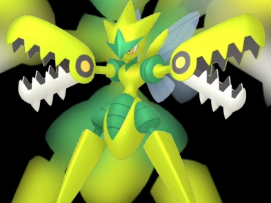 下一只精灵已经确定闪光超级巨钳螳螂