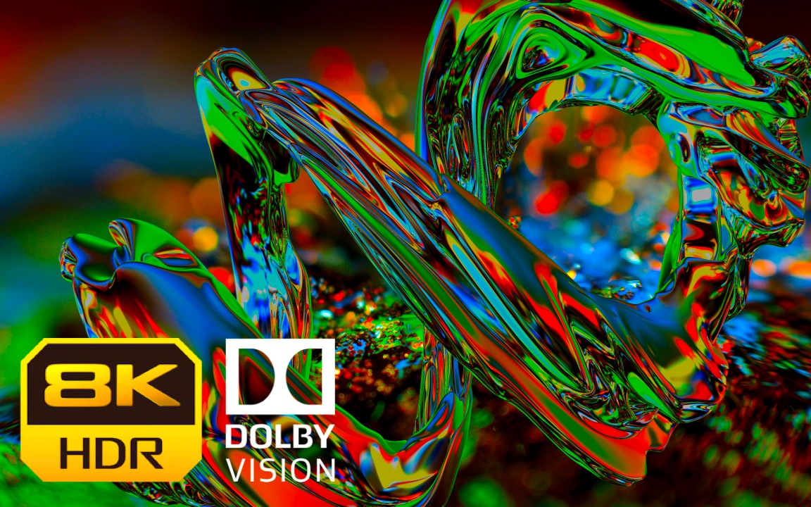 8k hdr 60fps|杜比视界|磁铁流体 4|视觉治愈|数字艺术