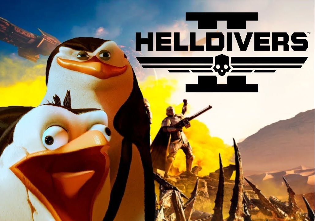 马达加斯加的企鹅在 地狱潜兵 2