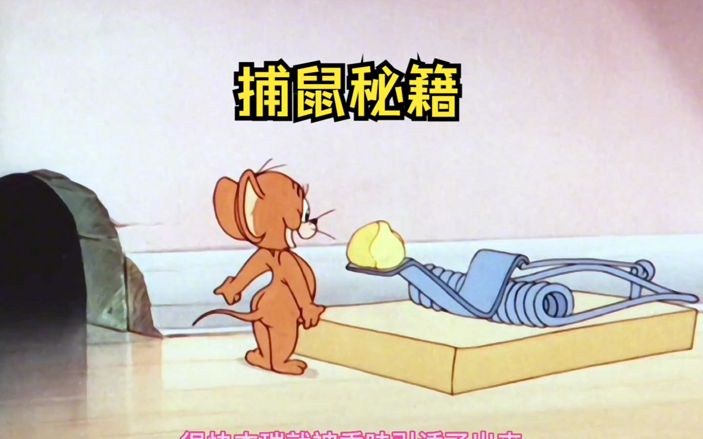 猫和老鼠,汤姆获得了一本捕鼠秘诀,每招都是杀招