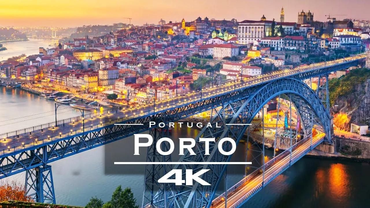 【4K航拍】葡萄牙 波尔图 Porto, Portugal 𐟇𕰟‡𙥓”哩哔哩bilibili