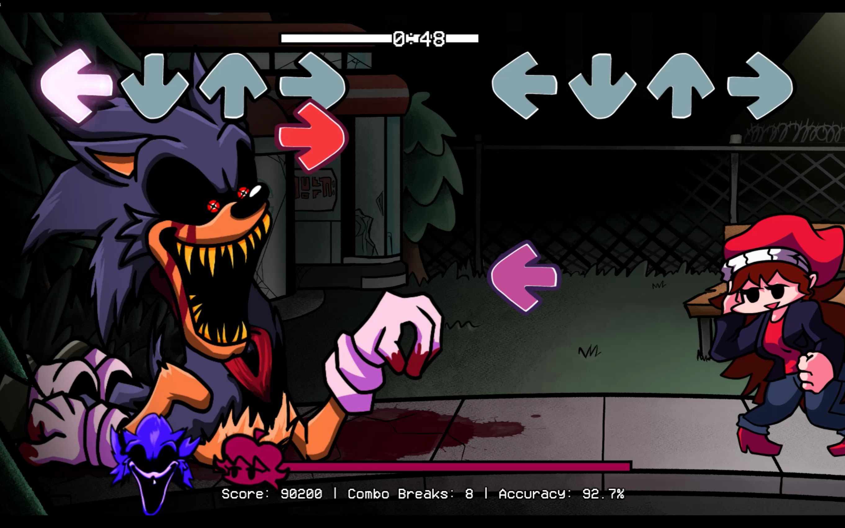 黑色星期五之夜 fnf exe克隆体替代引梦人2