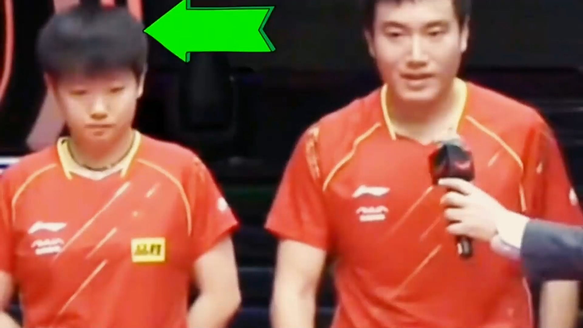 孙颖莎王楚钦大型双标现场,梁靖崑亲哥也不行,边界感果然好东西#混双