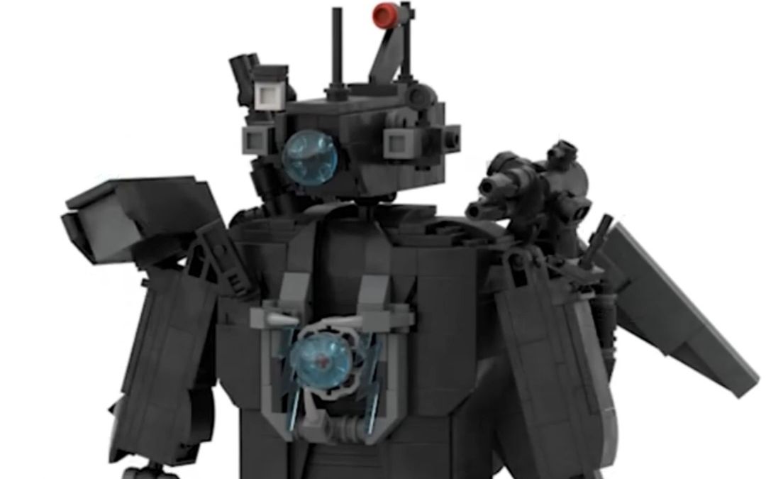 [图]【乐高moc】泰坦监控人各版本对比-by BMD IDEAS| LEGO Current Upgraded Titan Cameraman