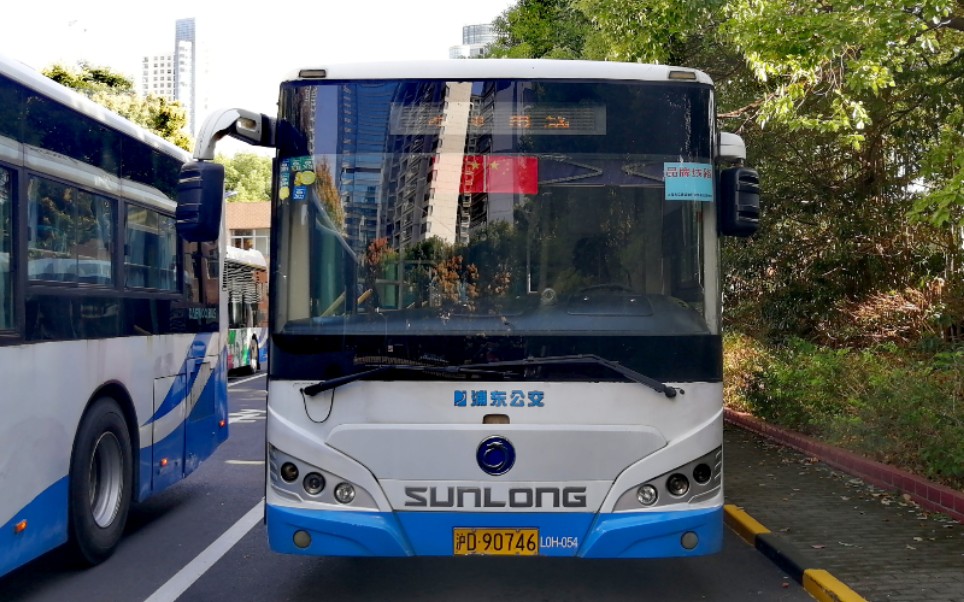 (浦东南汇)上海沪南线公交车终点站东昌路渡口离站(东昌路渡口往惠南