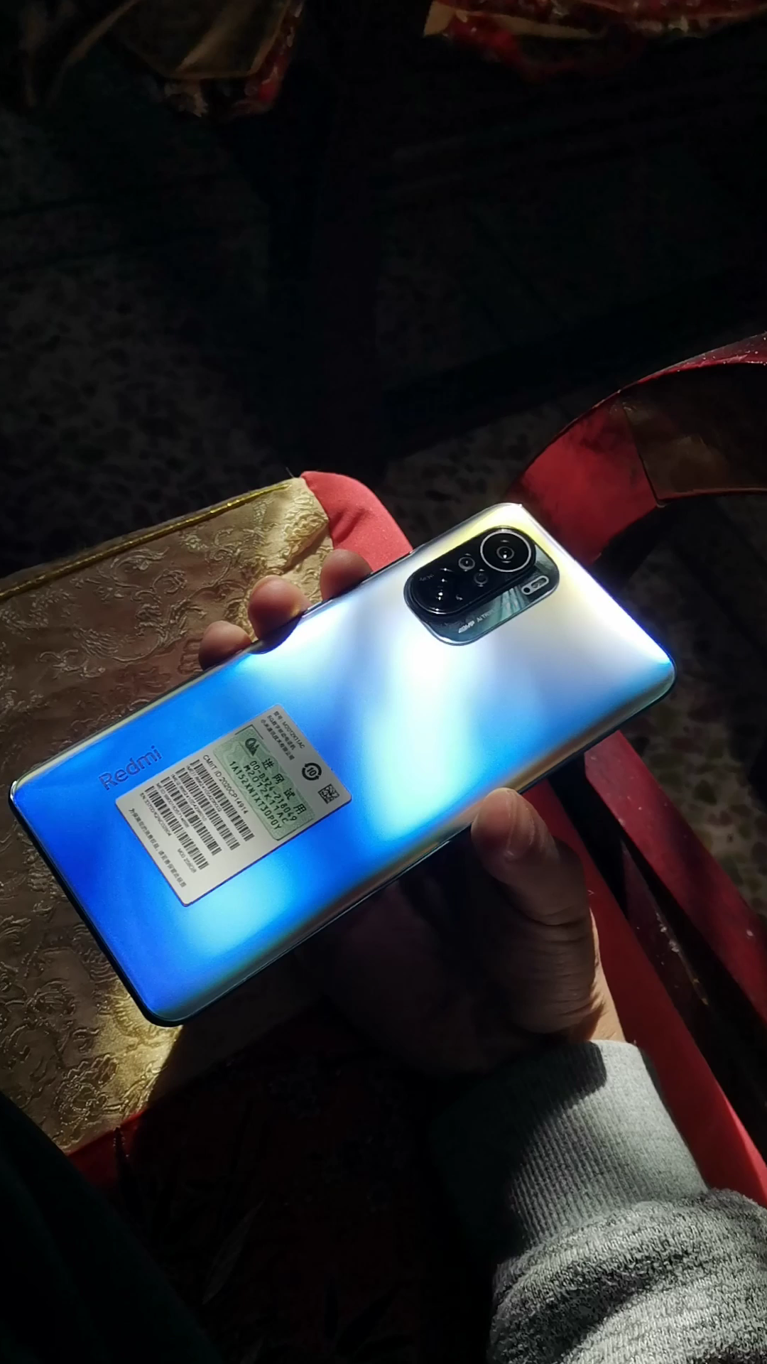 冬日暖阳下的红米k40,幻境_哔哩哔哩_bilibili