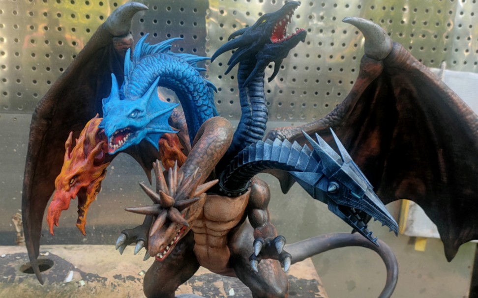 五帝龙 游戏王模型涂装展示