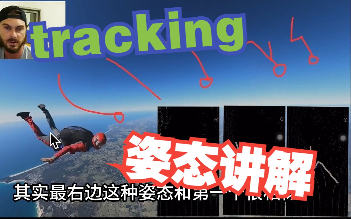 跳伞进阶——tracking姿态讲解(拿了A证以后的skydiver可以看看)哔哩哔哩bilibili