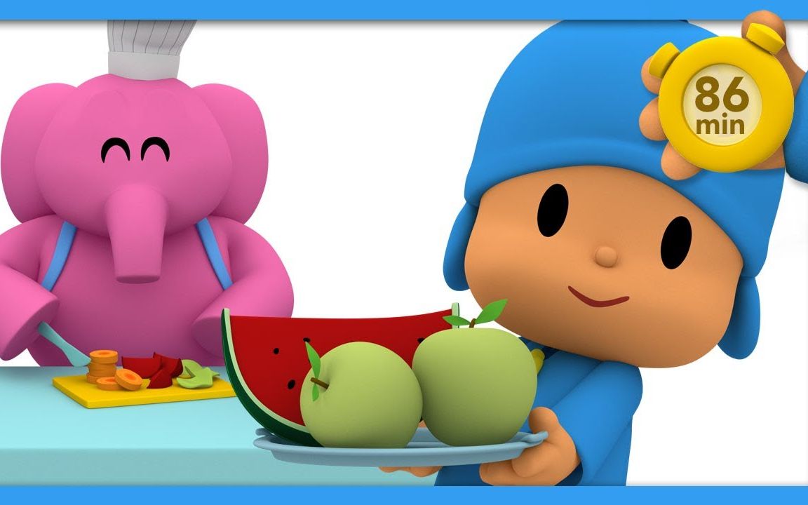 【POCOYO AND NINA】  Good Habits [86 minutes] ANIMATED CARTOON哔哩哔哩bilibili