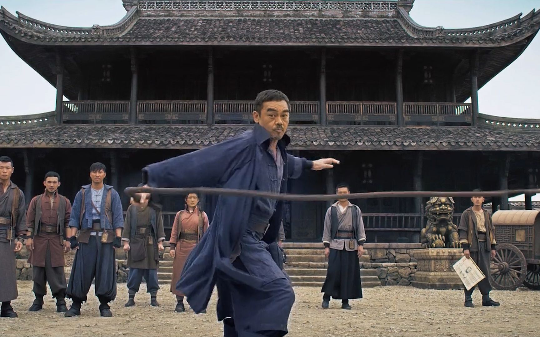 危城幕后故事:刘青云耍鞭子抽到自己,彭于晏动作戏ng53次