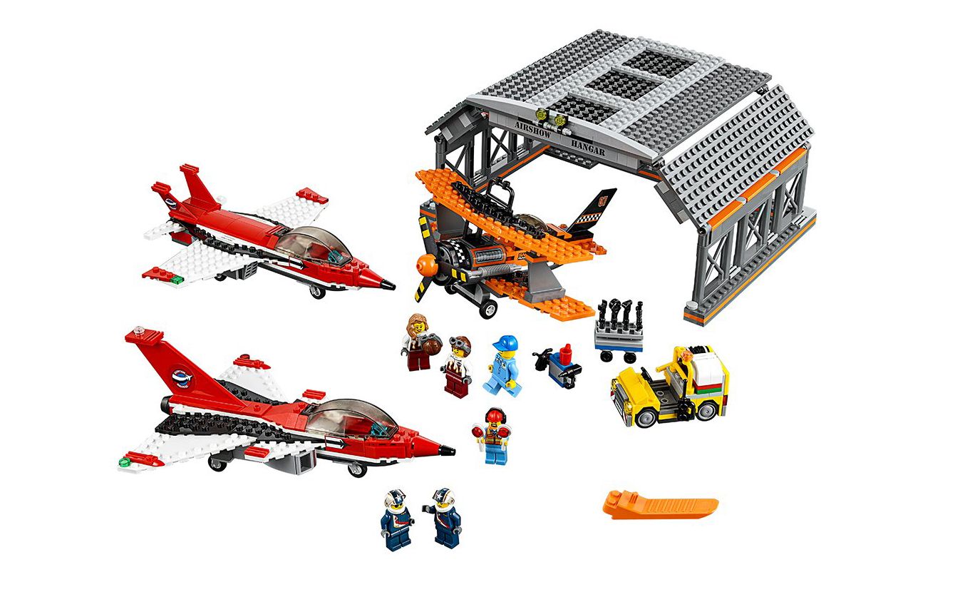 乐高lego 60103 城市系列 机场飞行表演 2016速拼评测_哔哩哔哩_bili