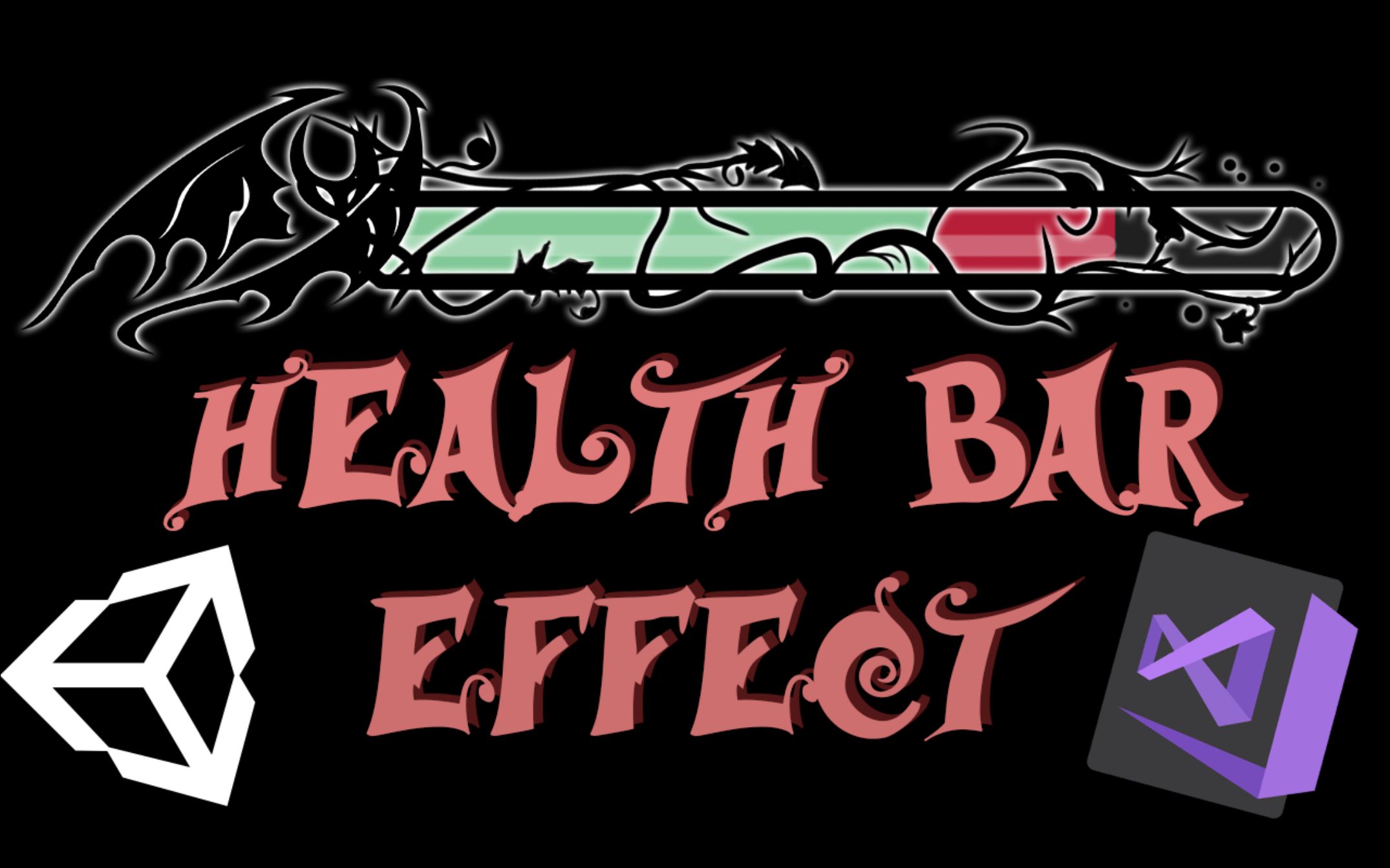 Health Bar Effect / Unity血条UI设计和受伤缓冲效果哔哩哔哩bilibili