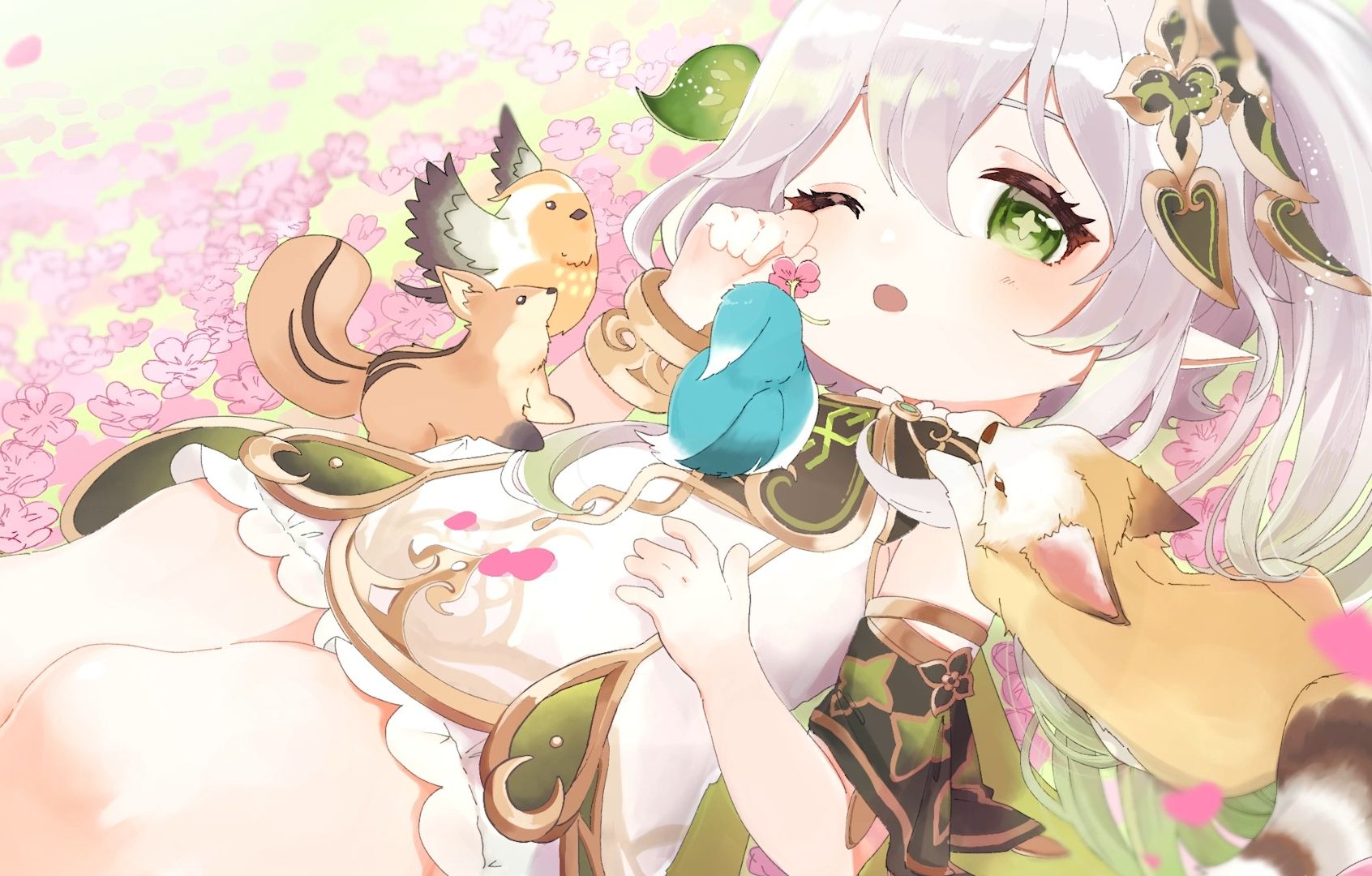 【纳西妲翻唱】非花 - 锦零