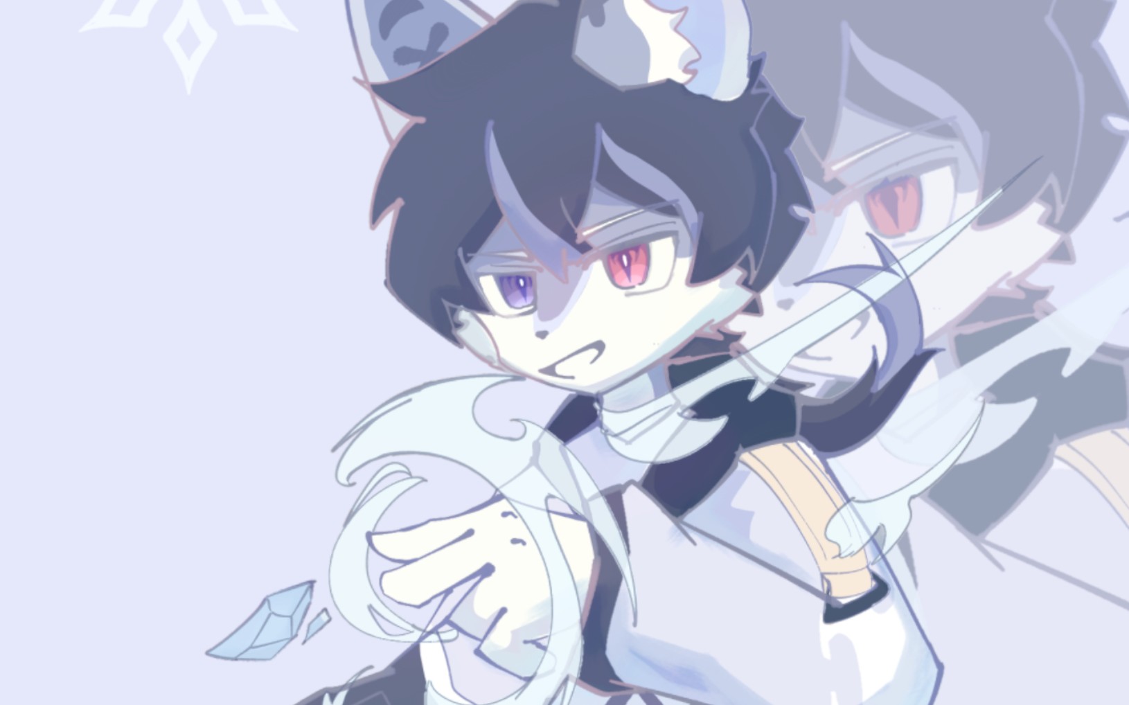 "放心,被冻住只是一瞬间的事,一瞬间过后你就算化为齑粉也不会感到