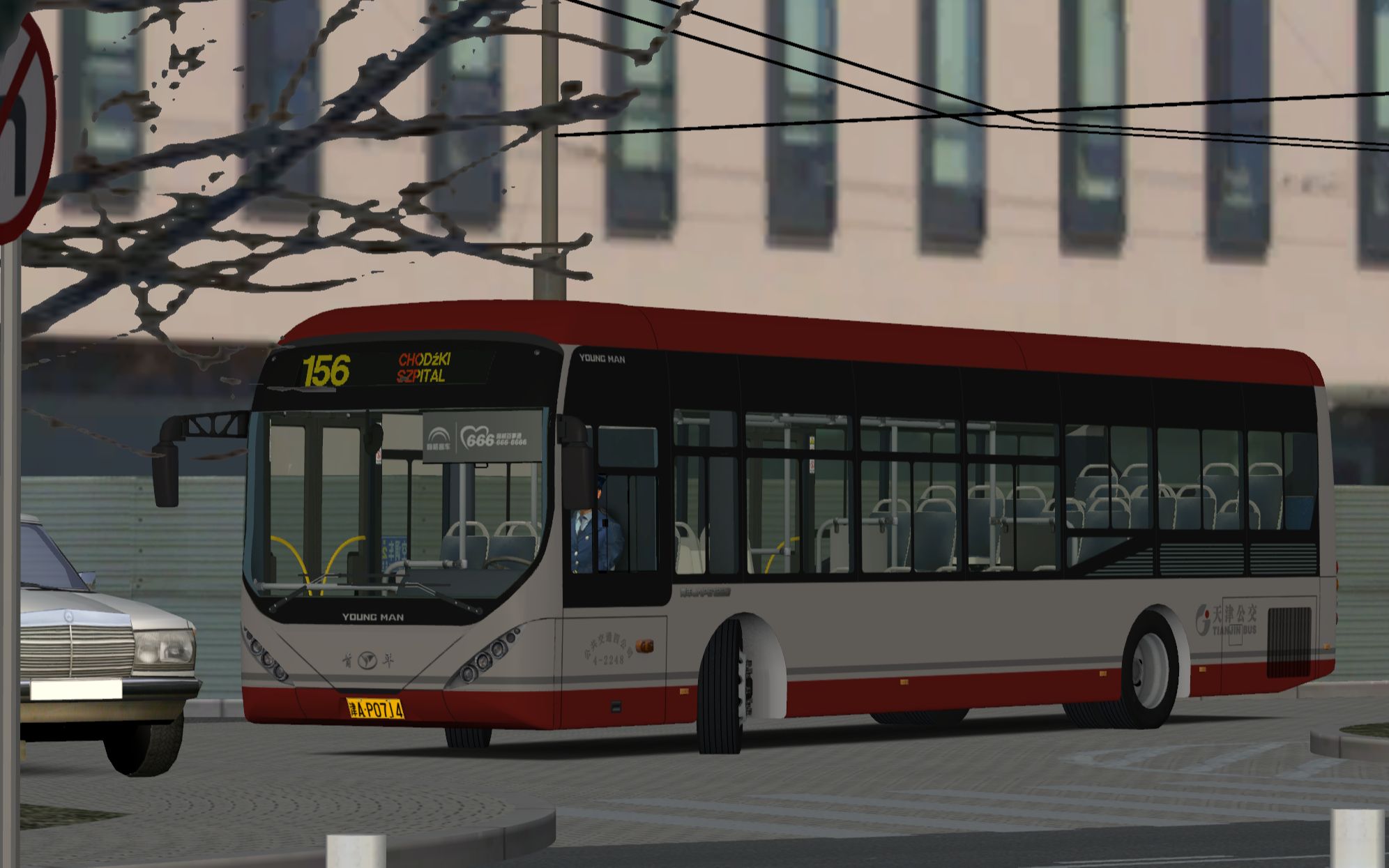 omsi 2 卢布林156路 jnp6122g 5mt行走视频