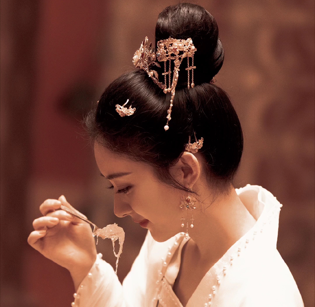 【赵丽颖】执扇半遮面,一笑嫣然,顾盼生姿._哔哩哔哩_bilibili