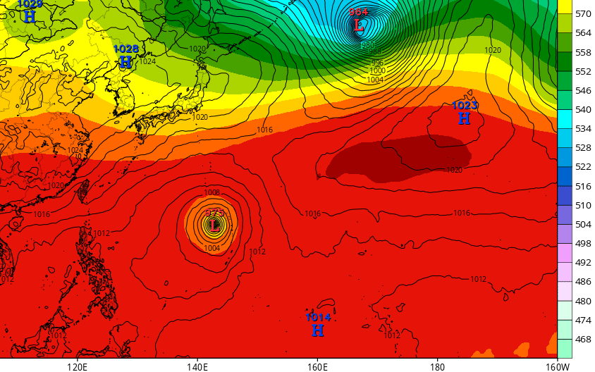 2023年ECMWF500mb高度气压分析回顾哔哩哔哩bilibili