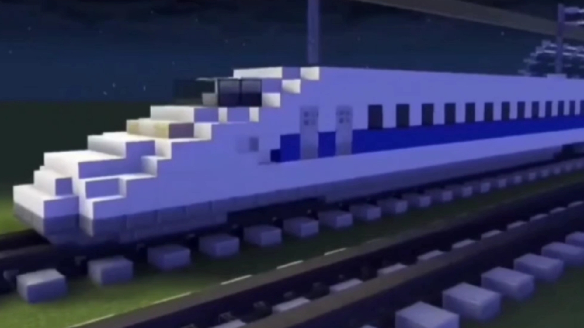 【我的世界】 和谐号高铁