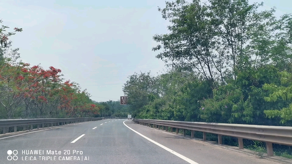 昆磨高速龙茵互通至勐腊南收费站自驾前方展望240503