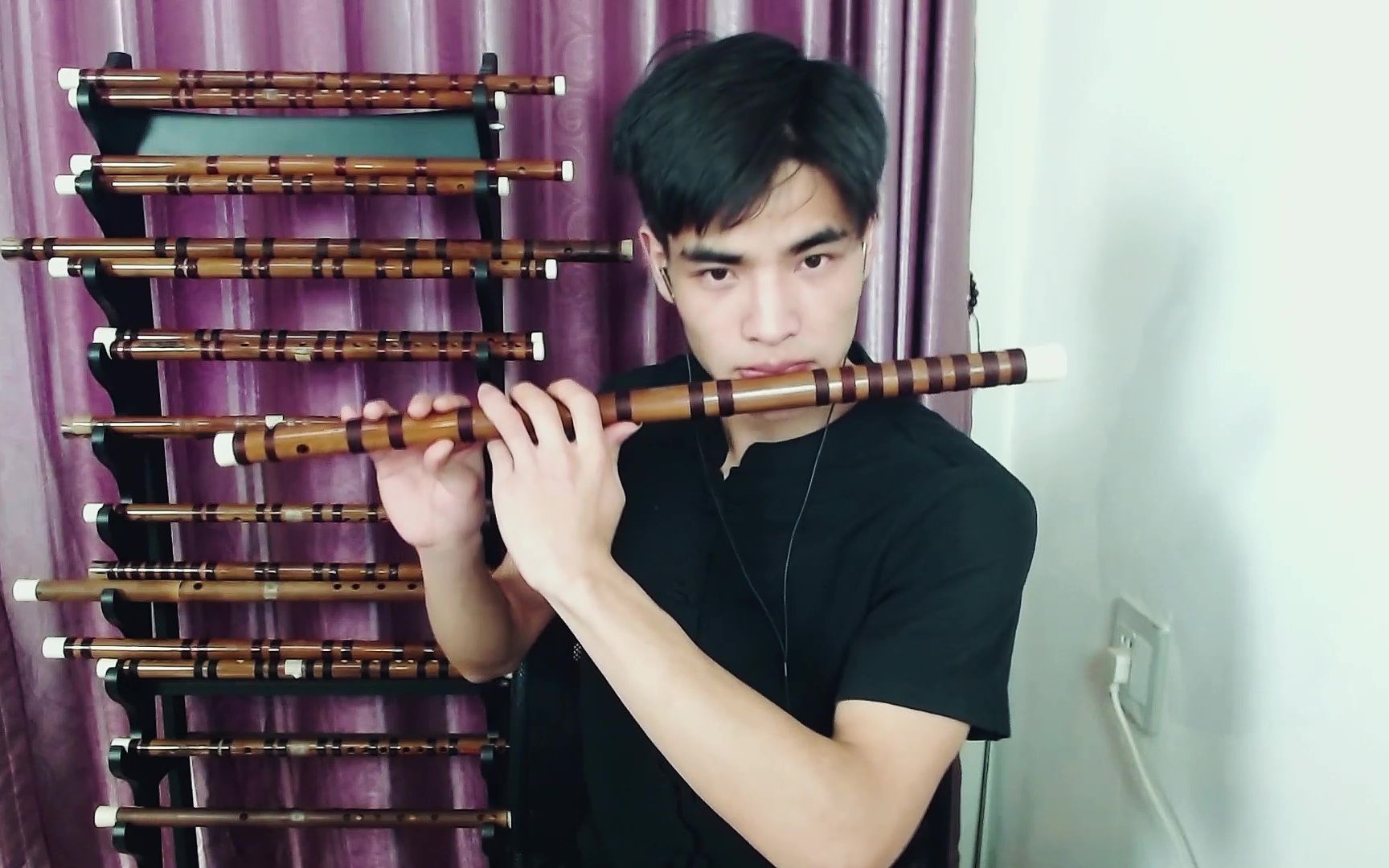 笛子《关山酒》50006声卡8006麦克风录出来的全损笛声