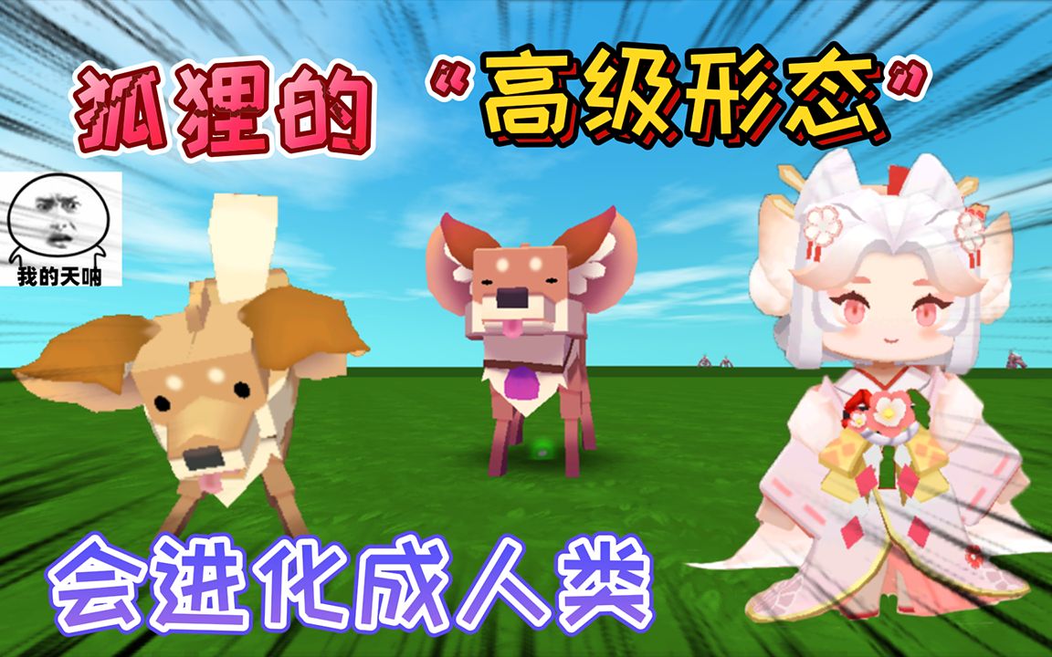 迷你世界:狐狸的"高级形态"会进化成人类,绮梦灵狐华阳是狐狸_手机