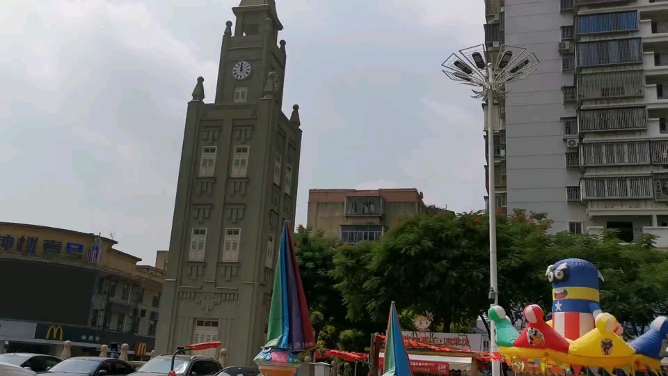 厦门同安钟楼中午12点报时