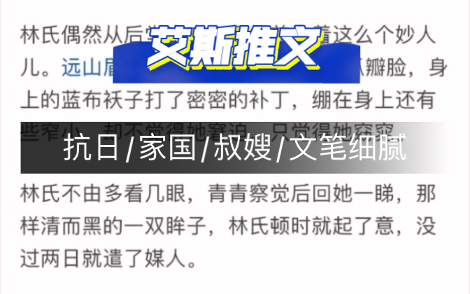 民国推荐:《竹枝词》「归休乎君」抗日/叔嫂/大义/情感/家国哔哩哔哩bilibili