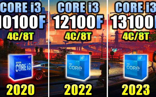 i3-10100F vs i3-12100F vs i3-13100F，有多大的性能提升？ - 视频下载 Video Downloader