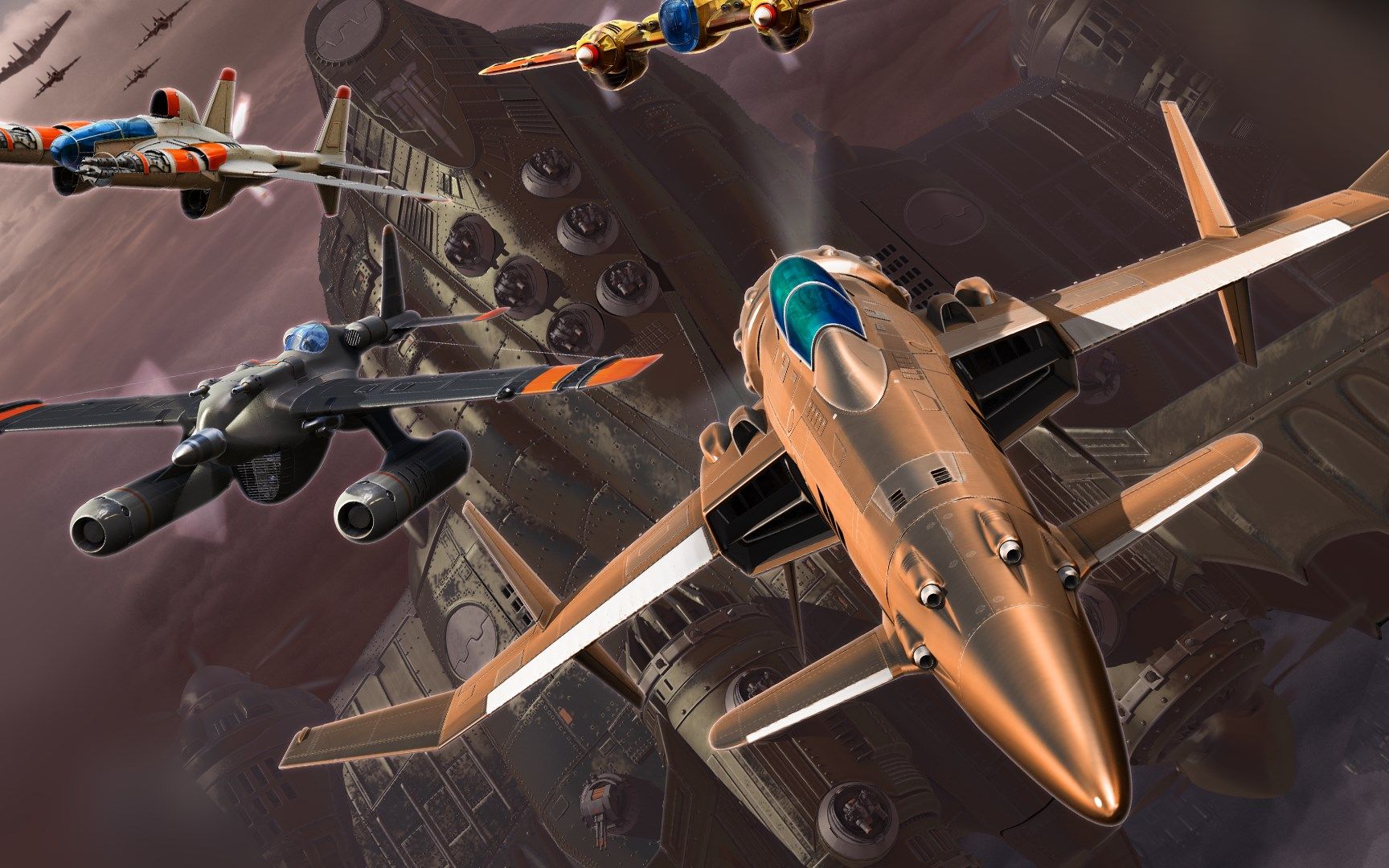 【空战之路】原版4号机混关all