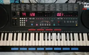 Скачать видео: PSS-790电子琴多轨录音-《我是一条小青龙》