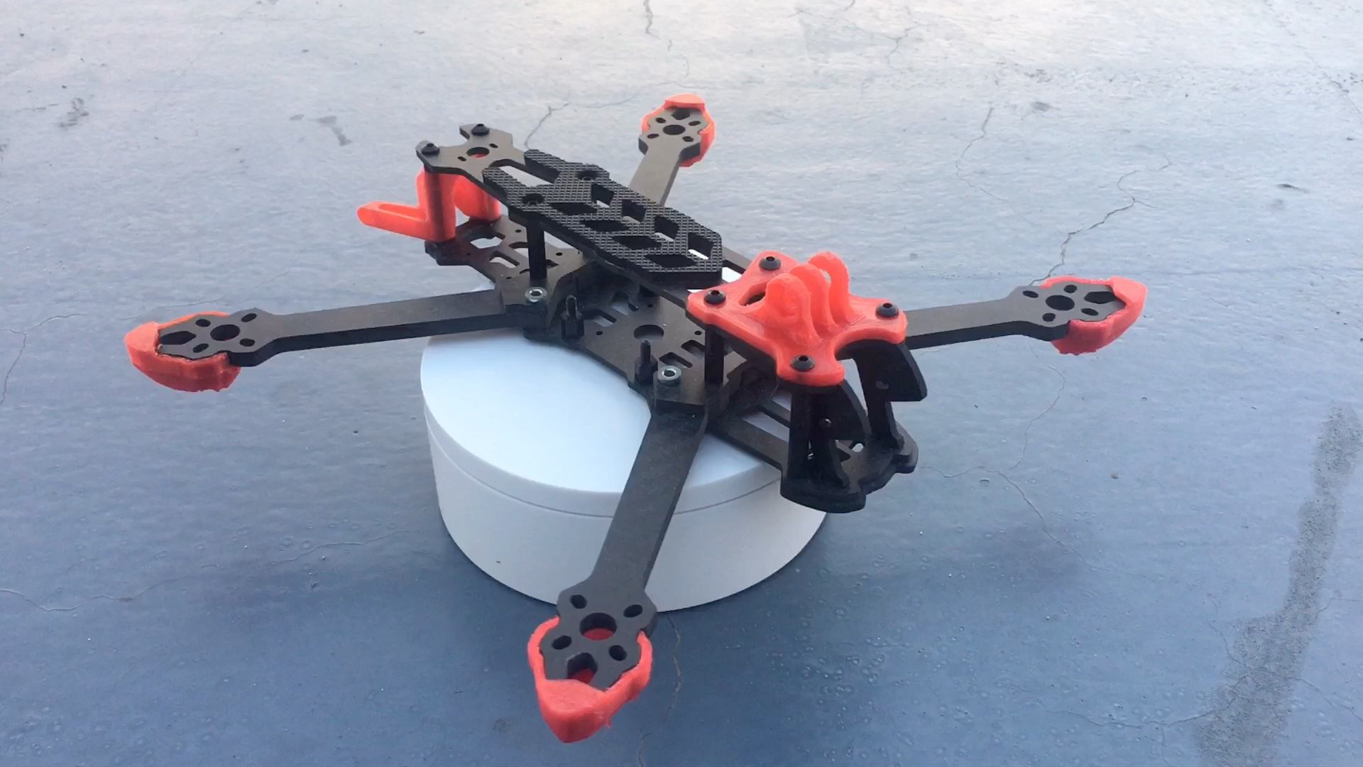 mark4复刻版7寸fpv穿越机机架 花飞 竞速vista蜗牛 自切机架3k碳纤维