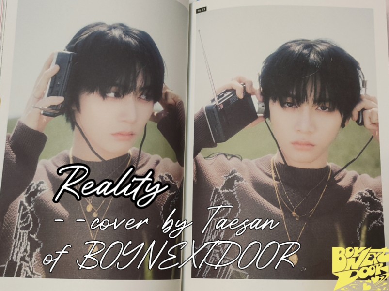 Reality[cover by Taesan] full ver.哔哩哔哩bilibili