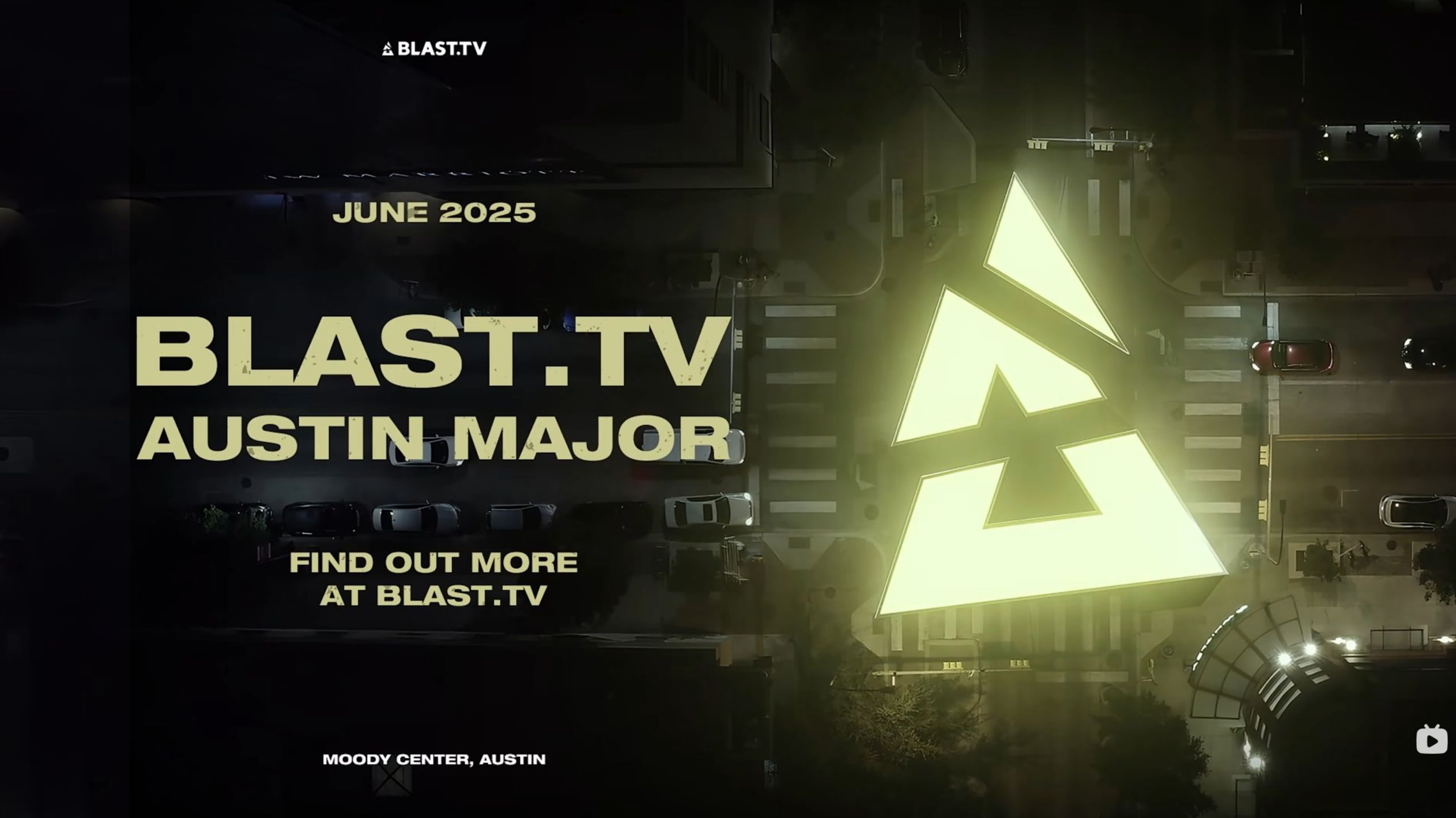 BLAST.tv宣布将于2025年主办奥斯汀Major,这将是美国举办的第四届Major,明日晴:这时差无敌了