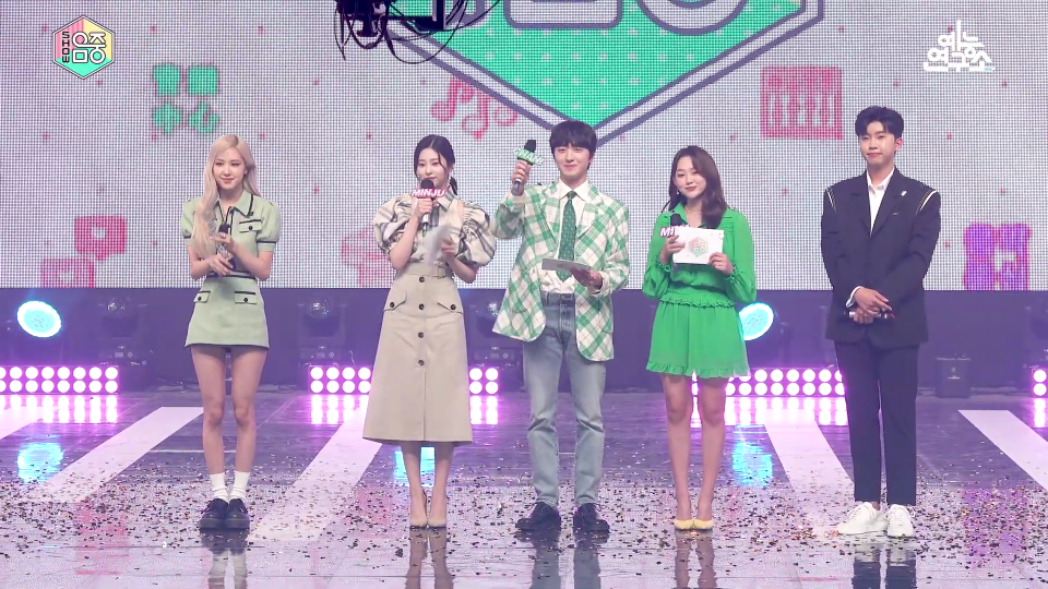 活动作品垫音很大的安可现场朴彩英ontheground打歌节目一位安可现场