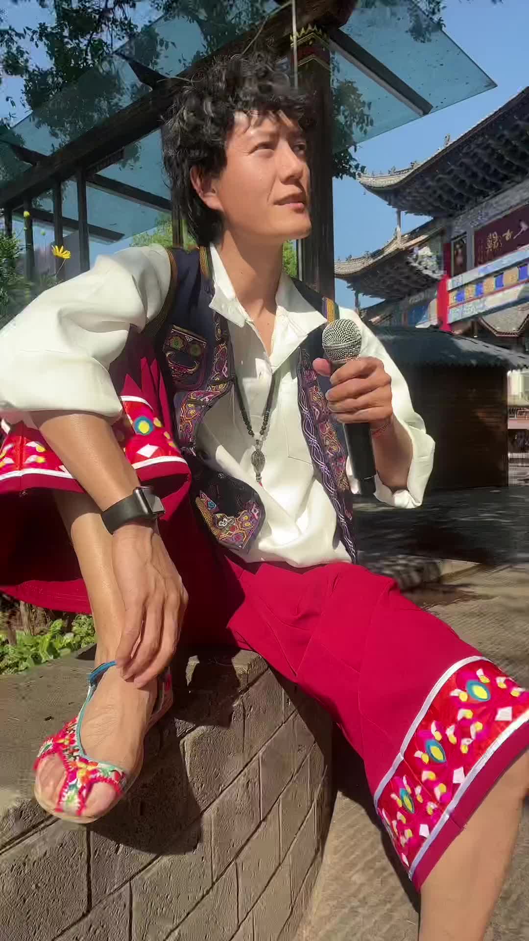 画你画你咪依鲁江云南小伙云南网红抖音音乐人