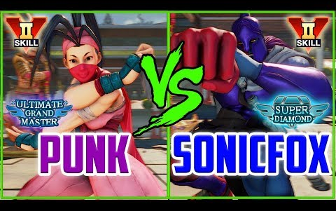 【美国顶上之战】PUNK (伊吹) VS SONICFOX (吉尔) 街头霸王5CE哔哩哔哩bilibili